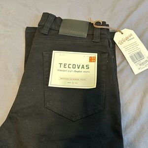 Tecovas 5 Pocket Jean - Onyx Denim - Straight Fit 32x34